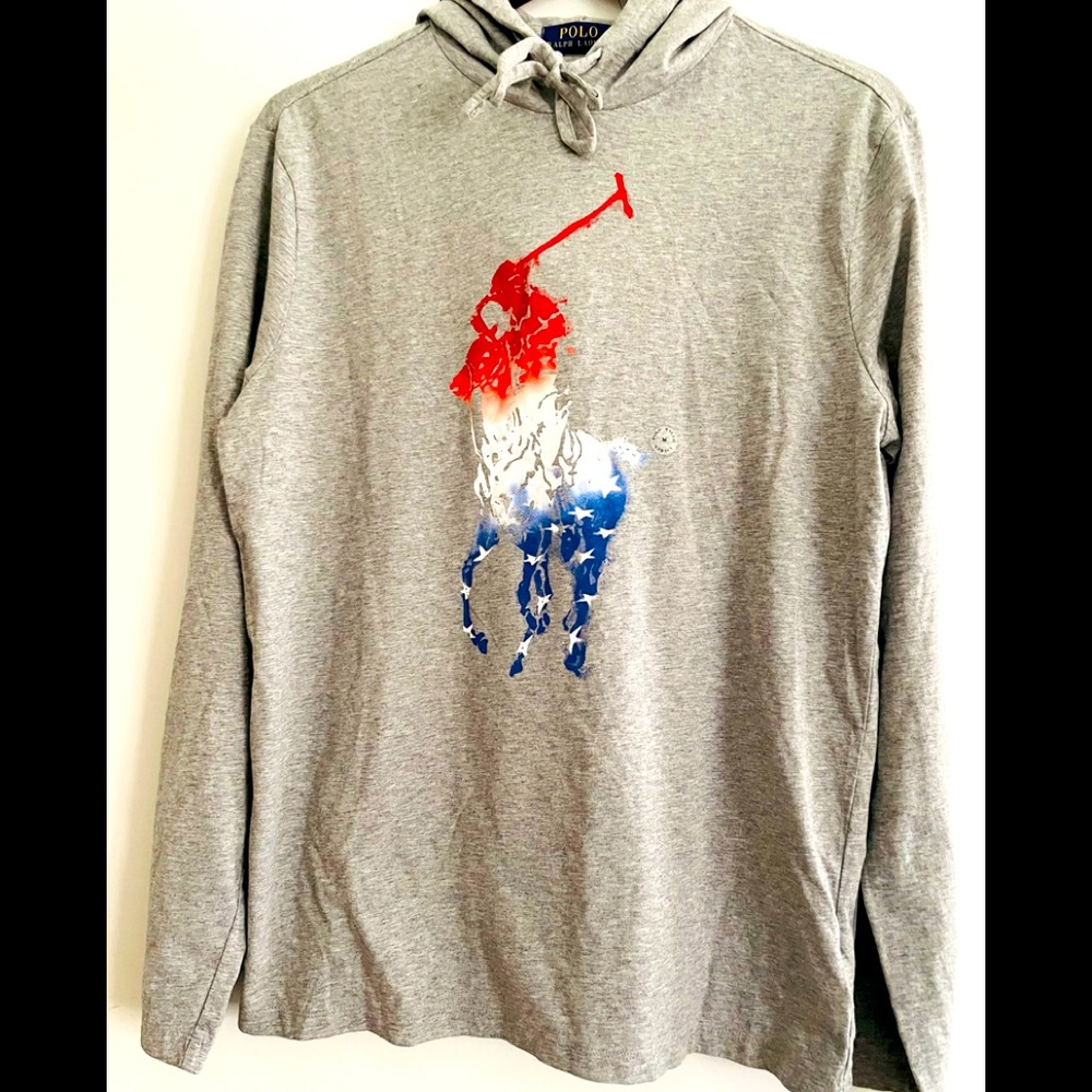 Polo by Ralph Lauren Classic Fit Big Pony All American Longsleeve Pullover